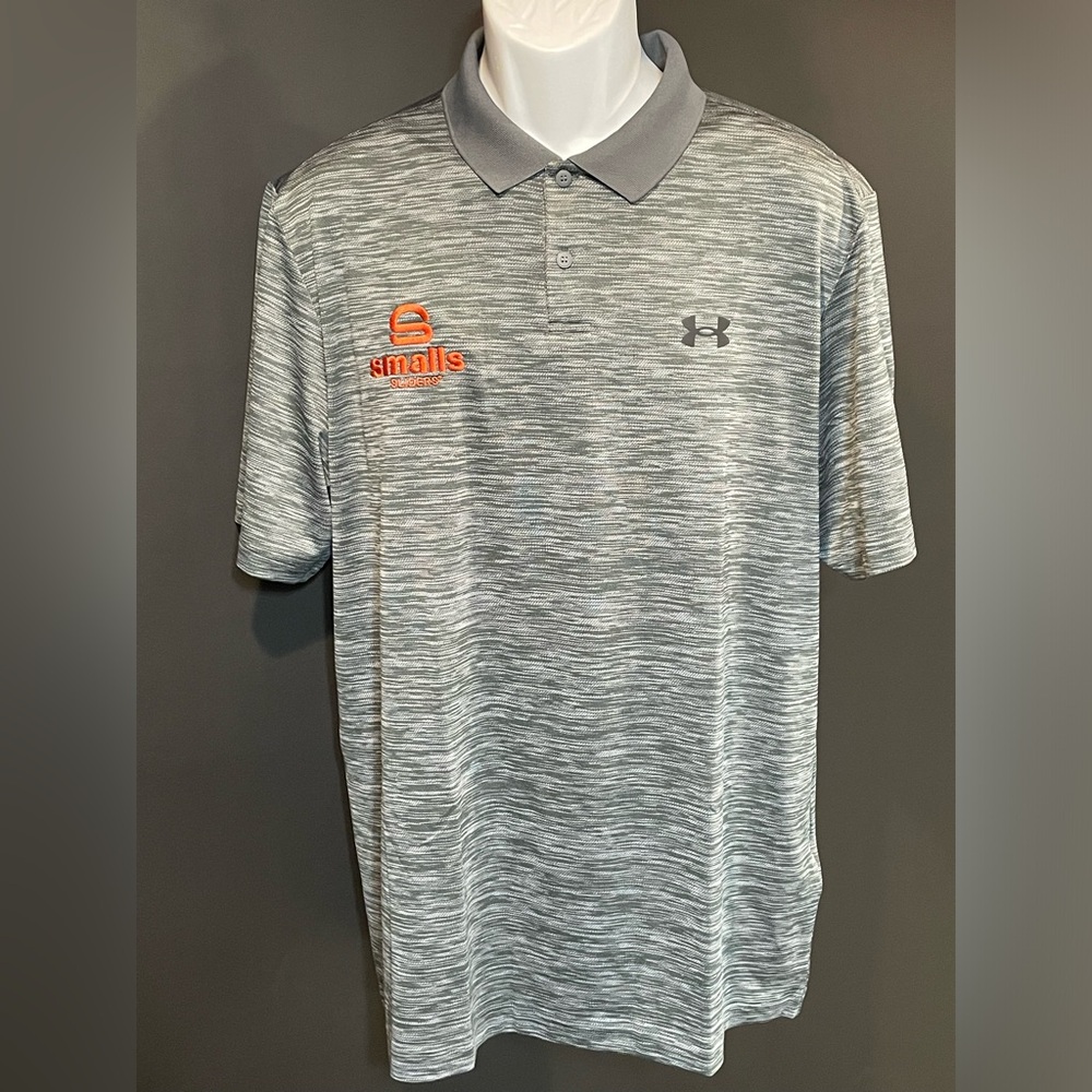 Under Armour Men’s Golf Performance Polo UPF40 in Gray Size L NWT